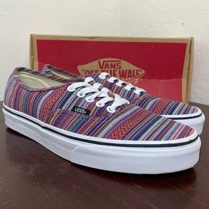 VANS NEW ERA (GUATE WEAVE) BLACK/MULTI US SIZE 9.5